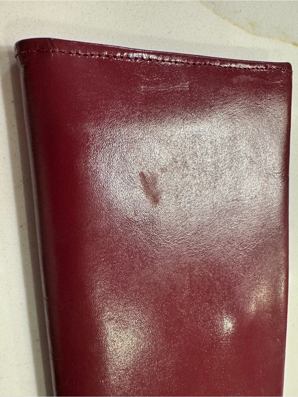 Cartier slim checkbook